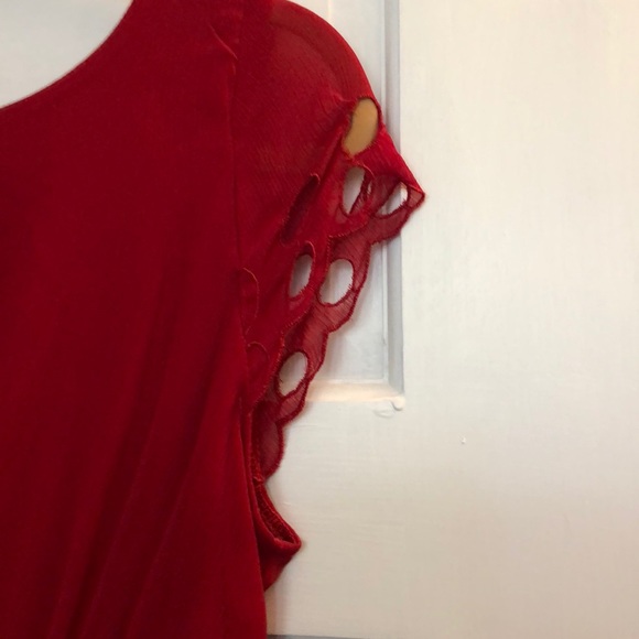 bar III Red cocktail dress size Large - Picture 3 of 9